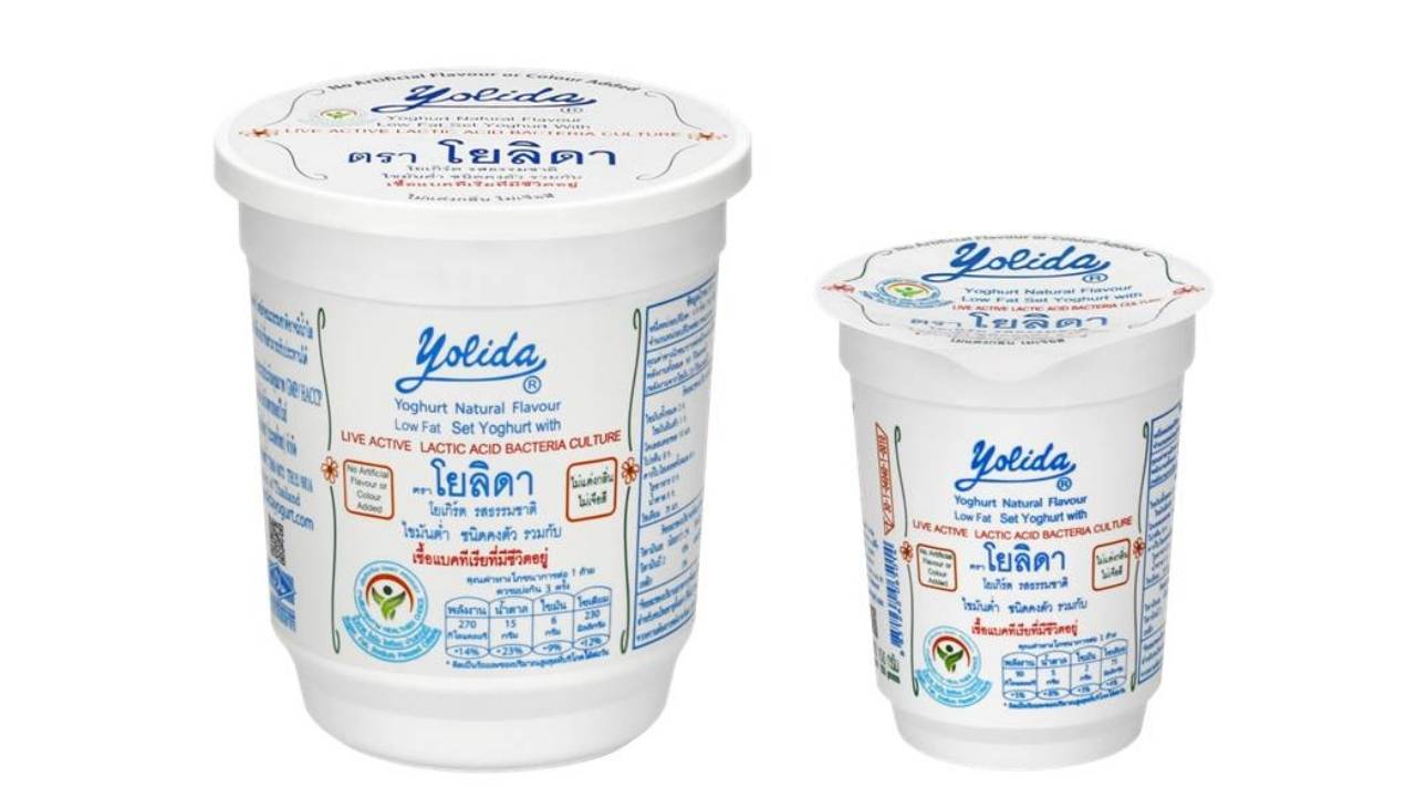 3. กรีกโยเกิร์ต โยลิดา Greek Yogurt Yolida โยเกิร์ตรสธรรมชาติ